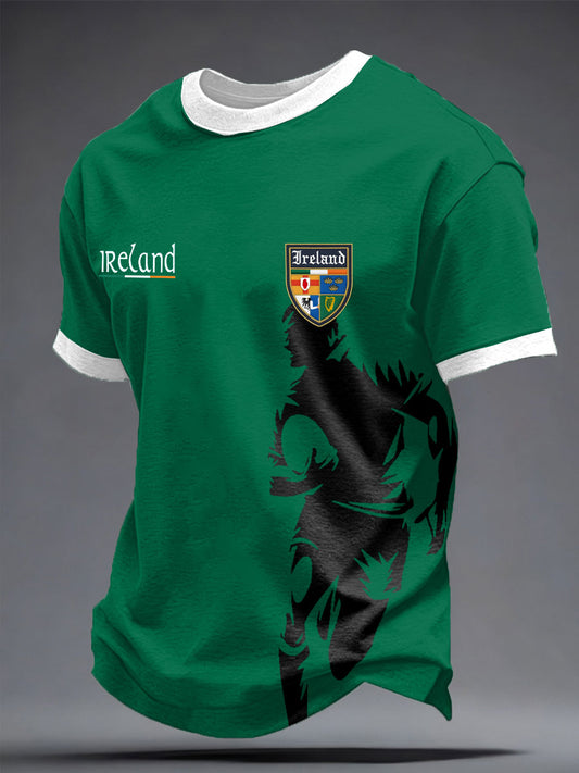 Men's Ireland Rugby Lover Printed T-shirt