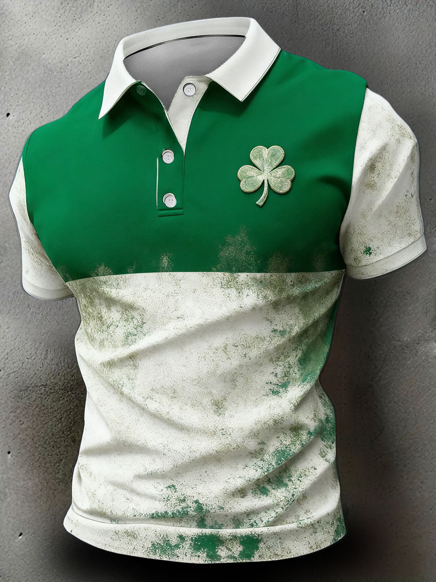 Men's Ireland Rugby Lover Printed Casual Tops