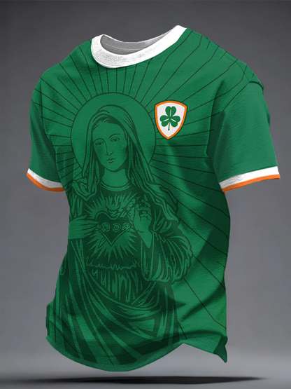 Men's Ireland Rubgy Lover Printed T-shirt