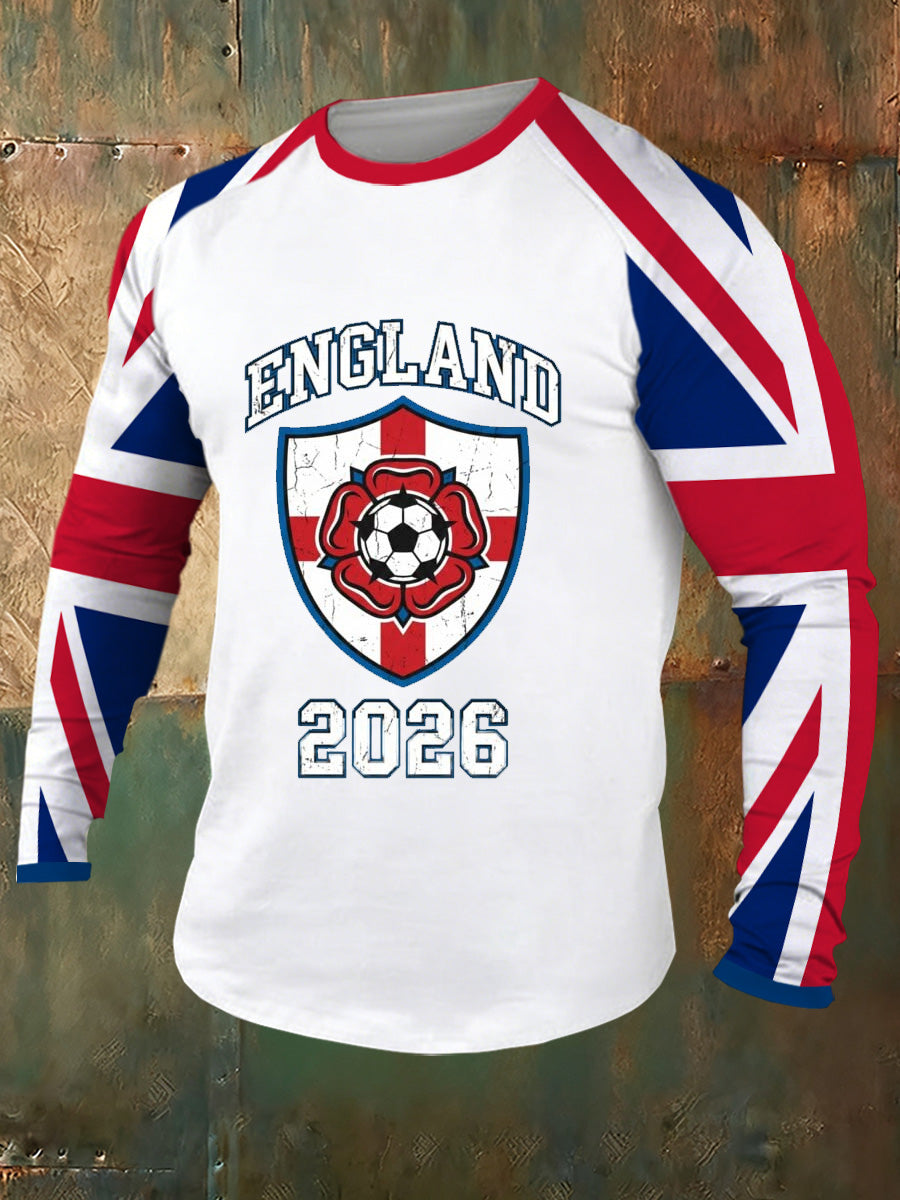 Men's 2026 Uk Support Printed Fan T-Shirt