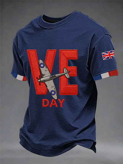 Men's Victory In Europe Day Short Sleeves T-shirt