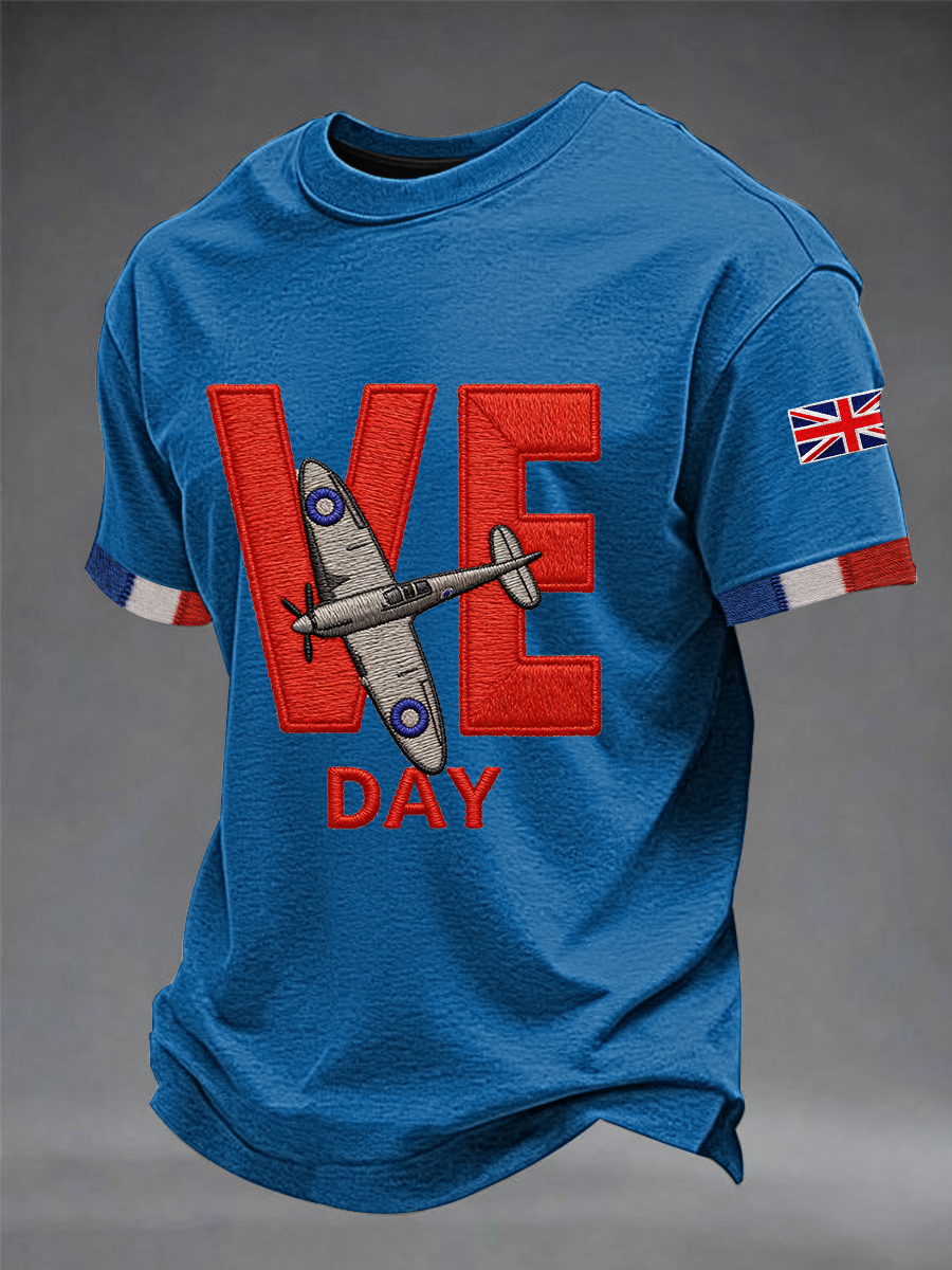 Men's Victory In Europe Day Short Sleeves T-shirt