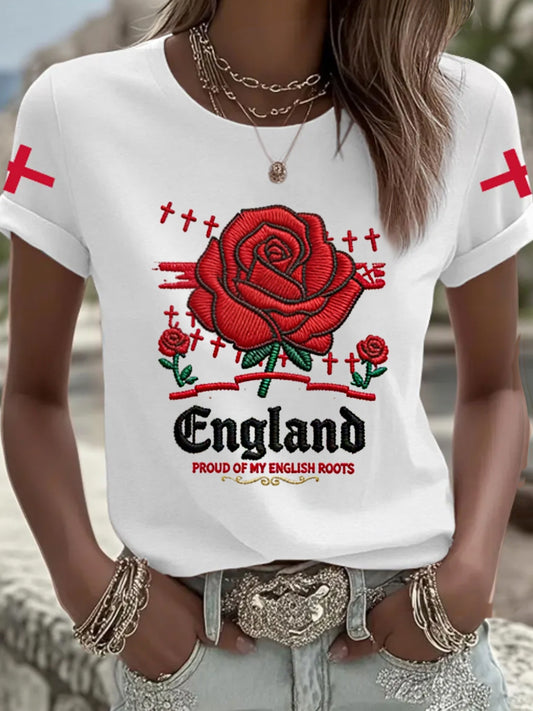 Women's St George's Day short-sleeved T-shirt