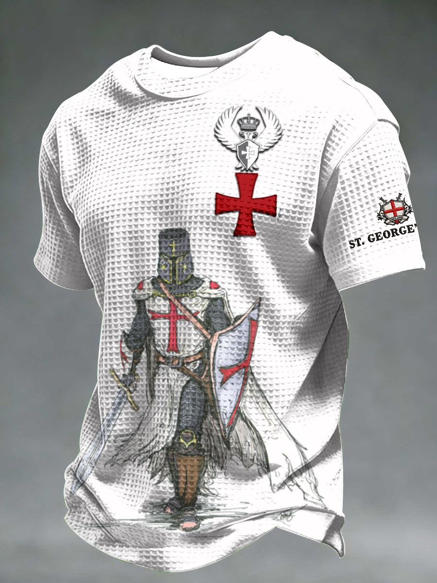 Men's St George's Day Waffle Short Sleeve