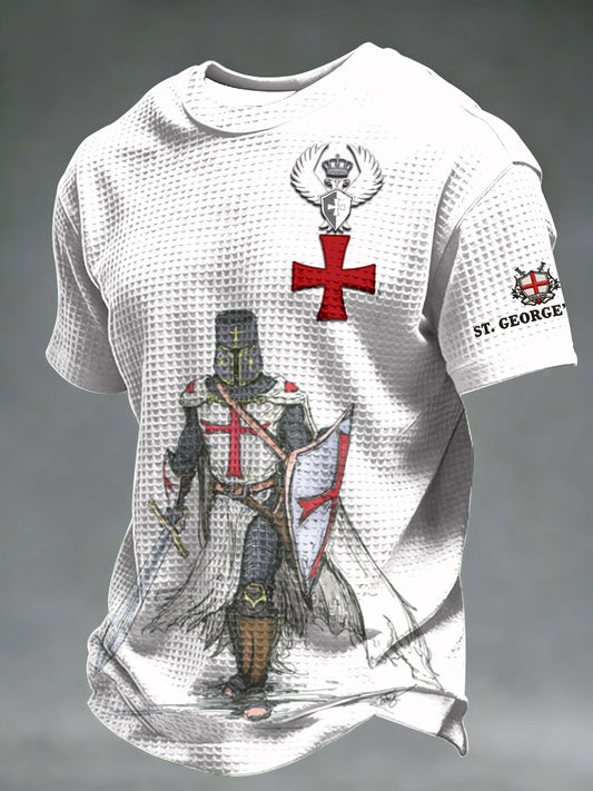 Men's St George's Day Waffle Short Sleeve