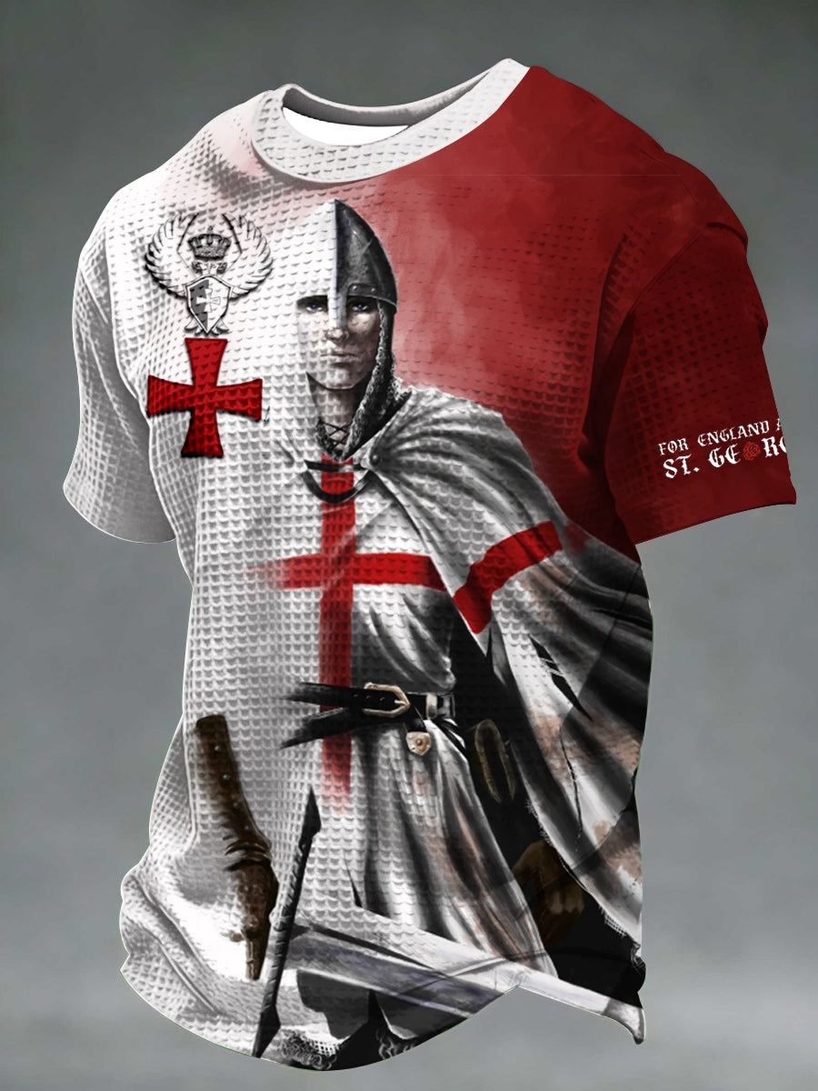 Men's St George's Day Waffle Short Sleeve