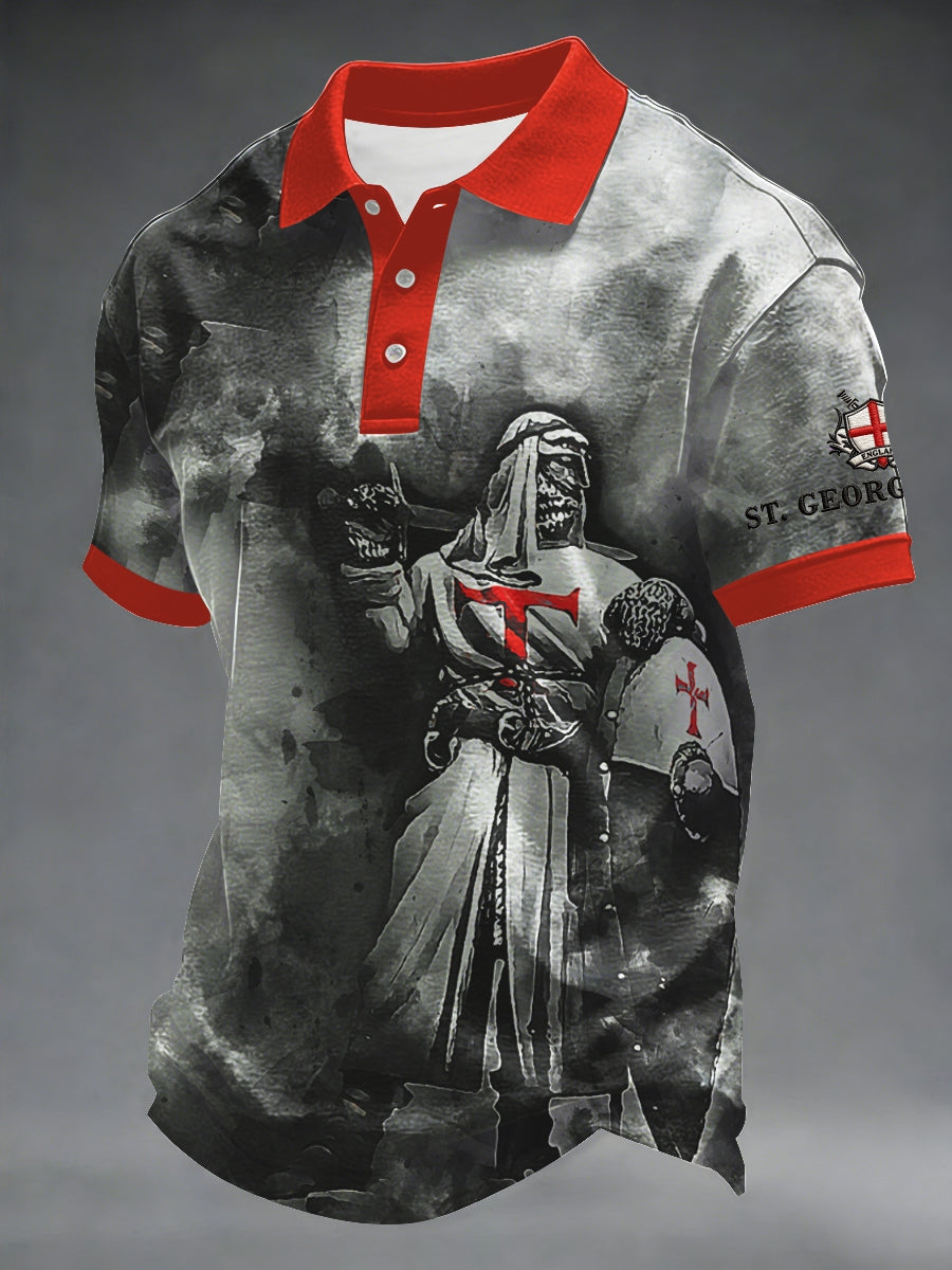 Men's St George's Day polo shirt