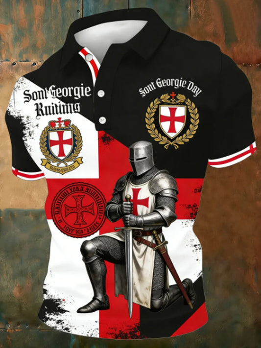 Men's St George's Day Polo Shirt