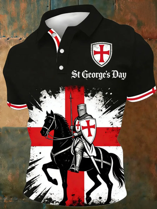 Men's St George's Day Polo Shirt