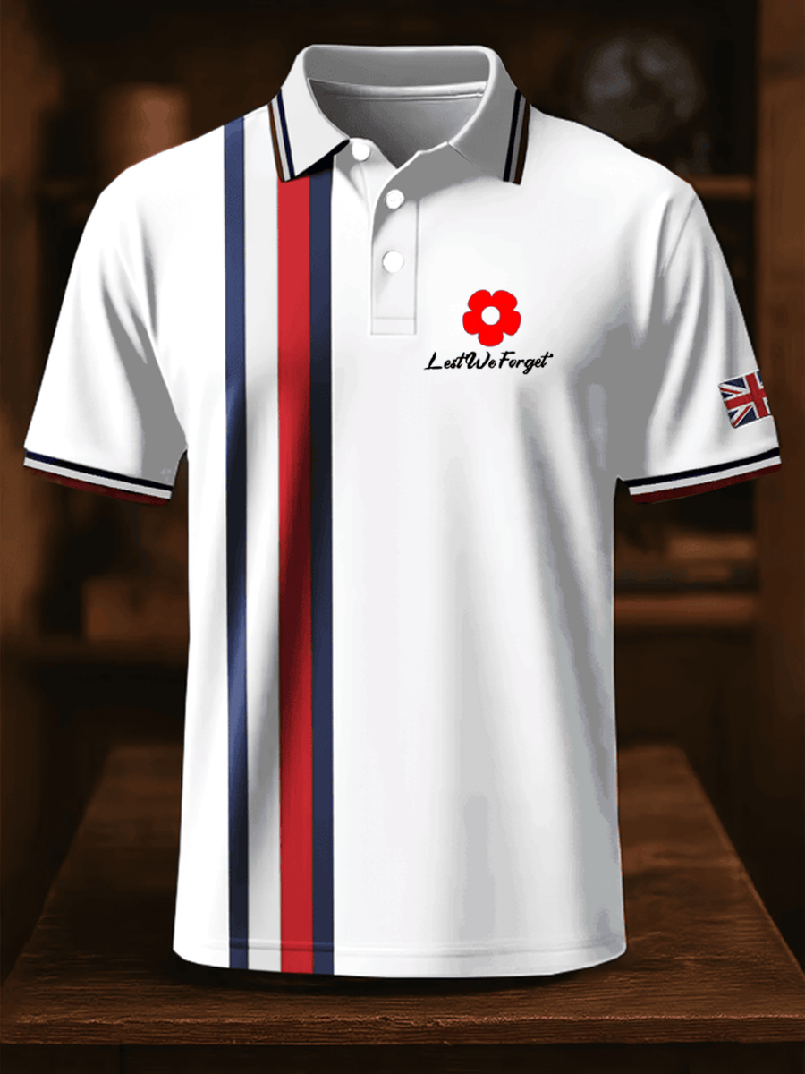 Men's british soldier polo shirt