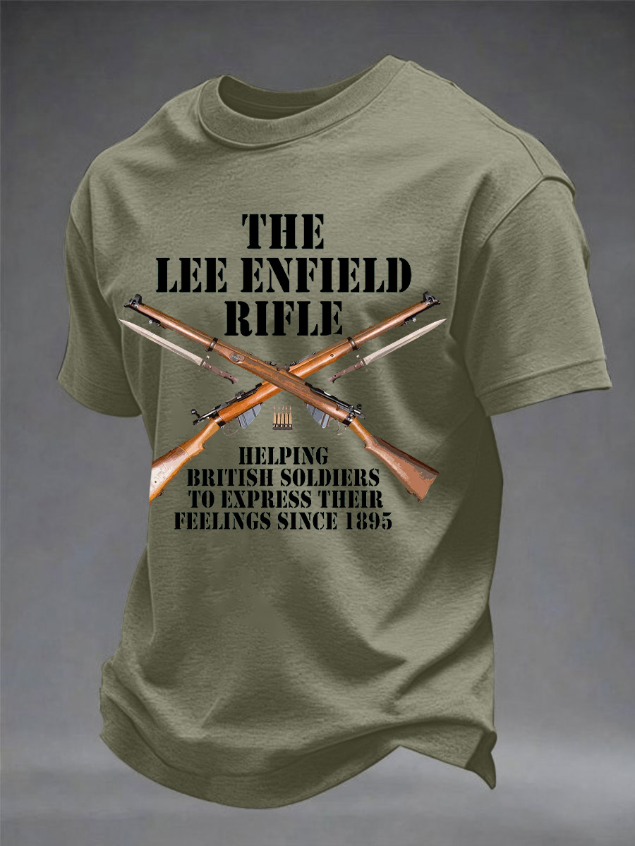 Men's british soldier imitation cotton short-sleeved T-shirt
