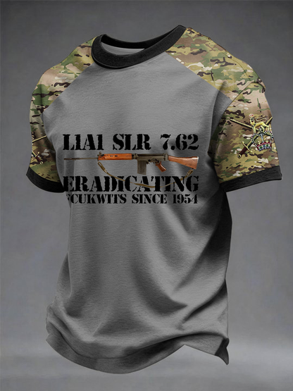 Men's british soldier short sleeves t-shirt
