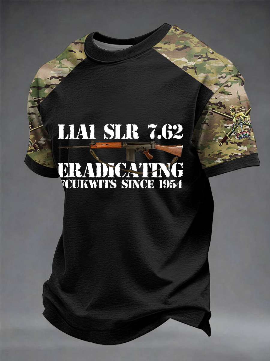 Men's british soldier short sleeves t-shirt