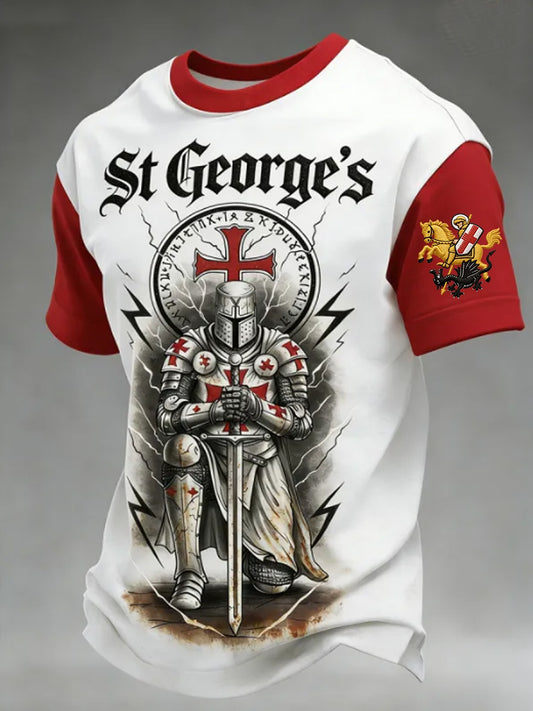 Men's St. George's Day Print T-Shirt