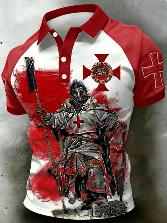 Men's St George's Day polo shirt