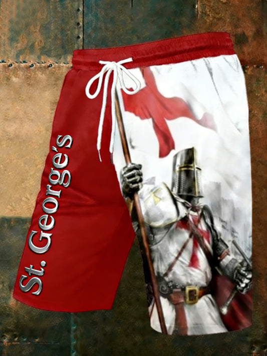 Men's st george's day Shorts