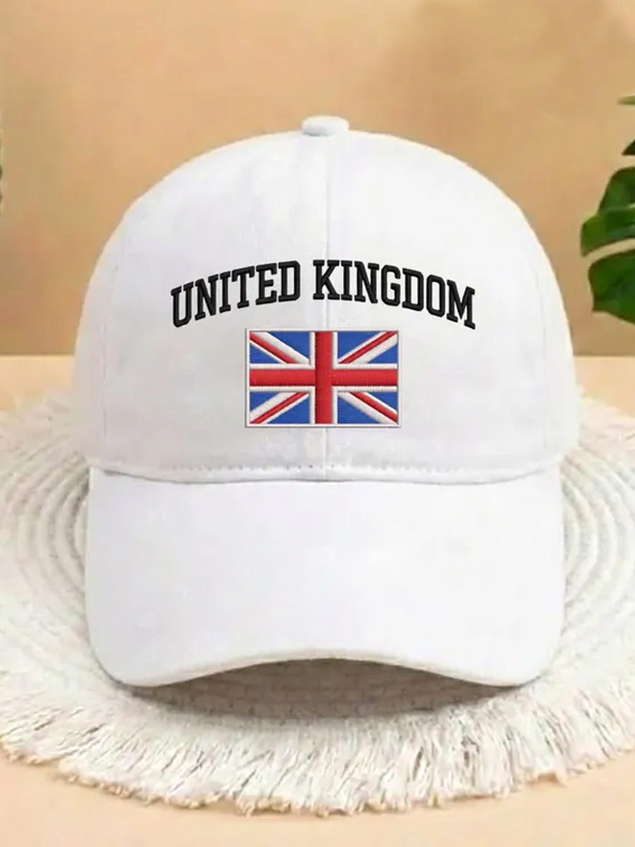 Unisex UK Flag  Printed  Hat