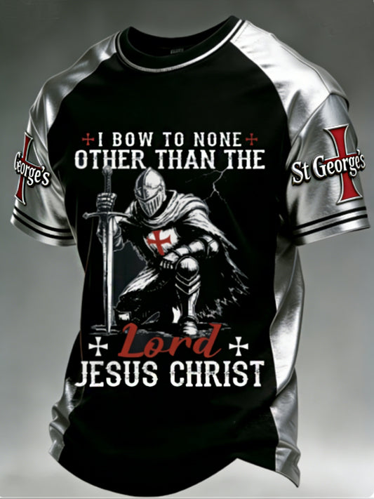 Men's St George's Day Casual Short Sleeves Tee