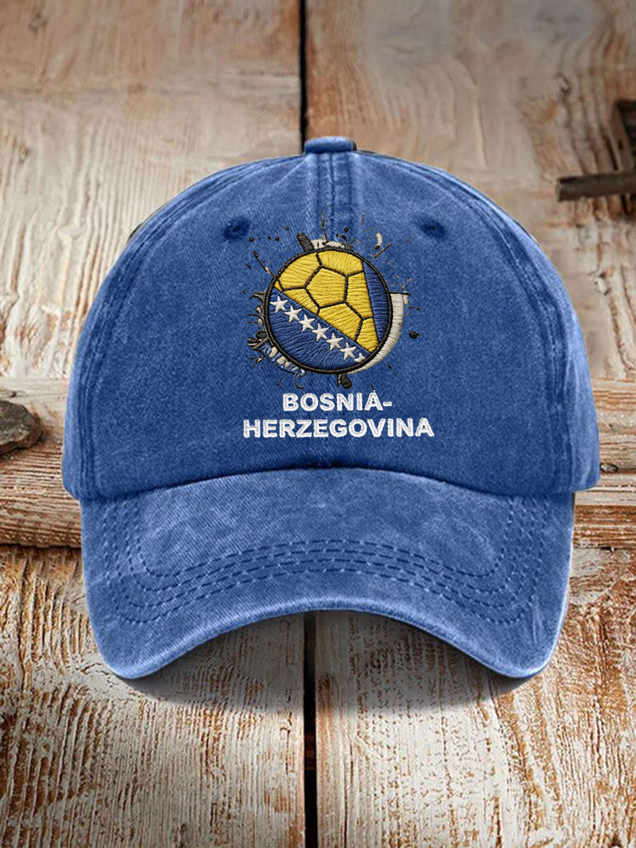 Unisex Bosnia ZMAJEVI Football Lover Printed Hat