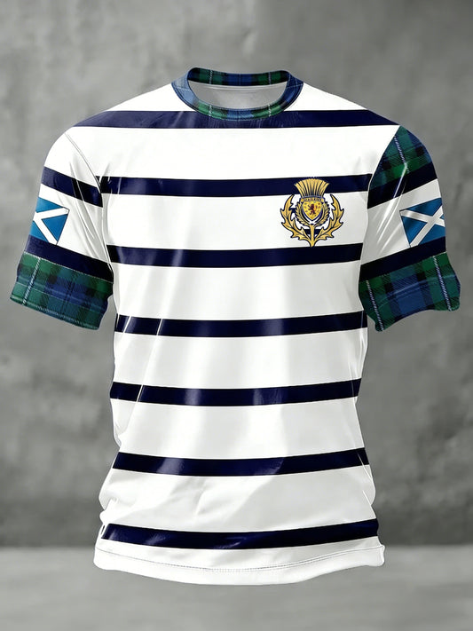 Unisex UK Scotland Football Lover 2026 Printed T-shirt
