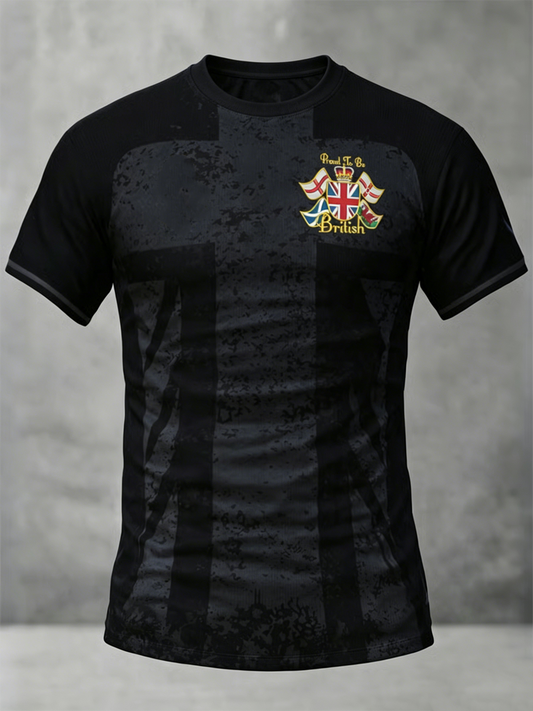 Men's Proud To Be British Printed  short sleeves t-shirt