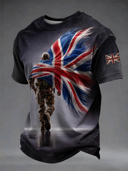 Men's British Soldier Short Sleeves T-shirt