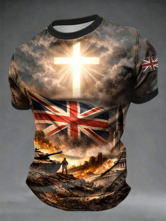 Men's British Soldier Short Sleeves T-shirt
