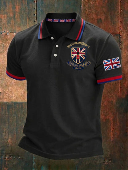 Men's King's Official Birthday Trooping The Colour Printed Shirt