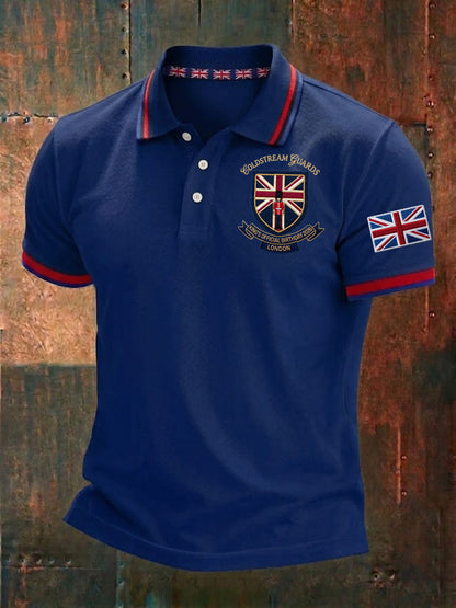 Men's King's Official Birthday Trooping The Colour Printed Shirt