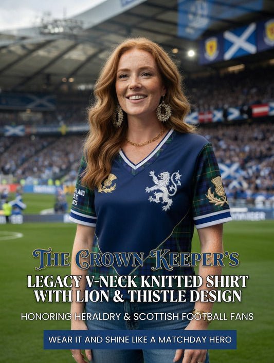 Women's UK Scotland Football Lover 2026 Printed Tops