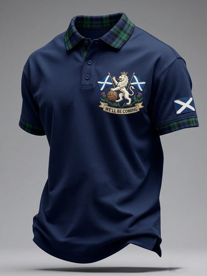Unisex UK Scotland Football Lover 2026 Printed T-shirt