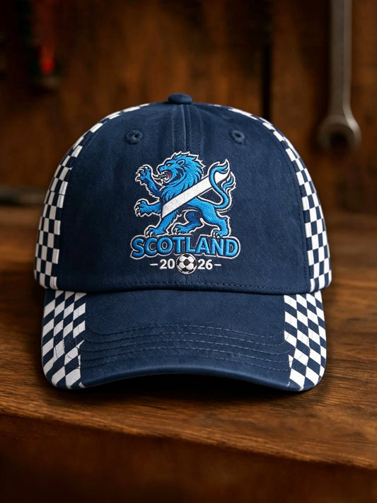 Unisex UK Scotland Football Lover 2026 Printed Hat