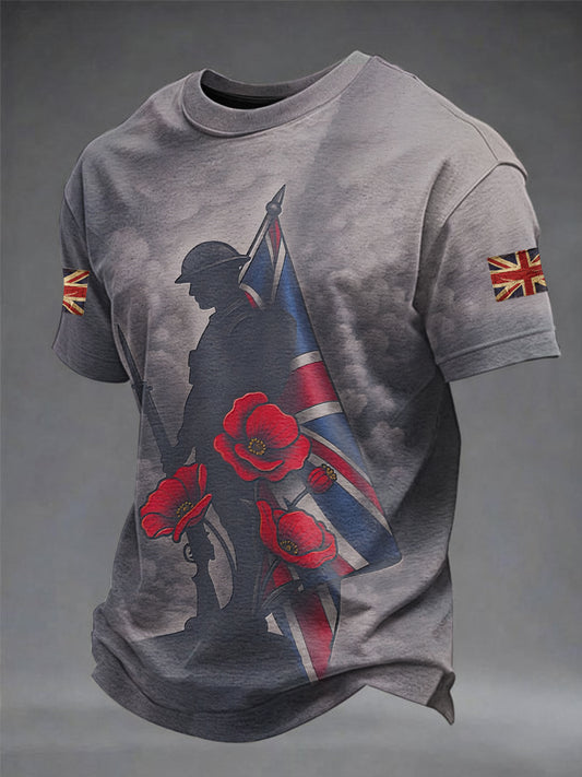 Men's Lest We Forget Printed T-shirt