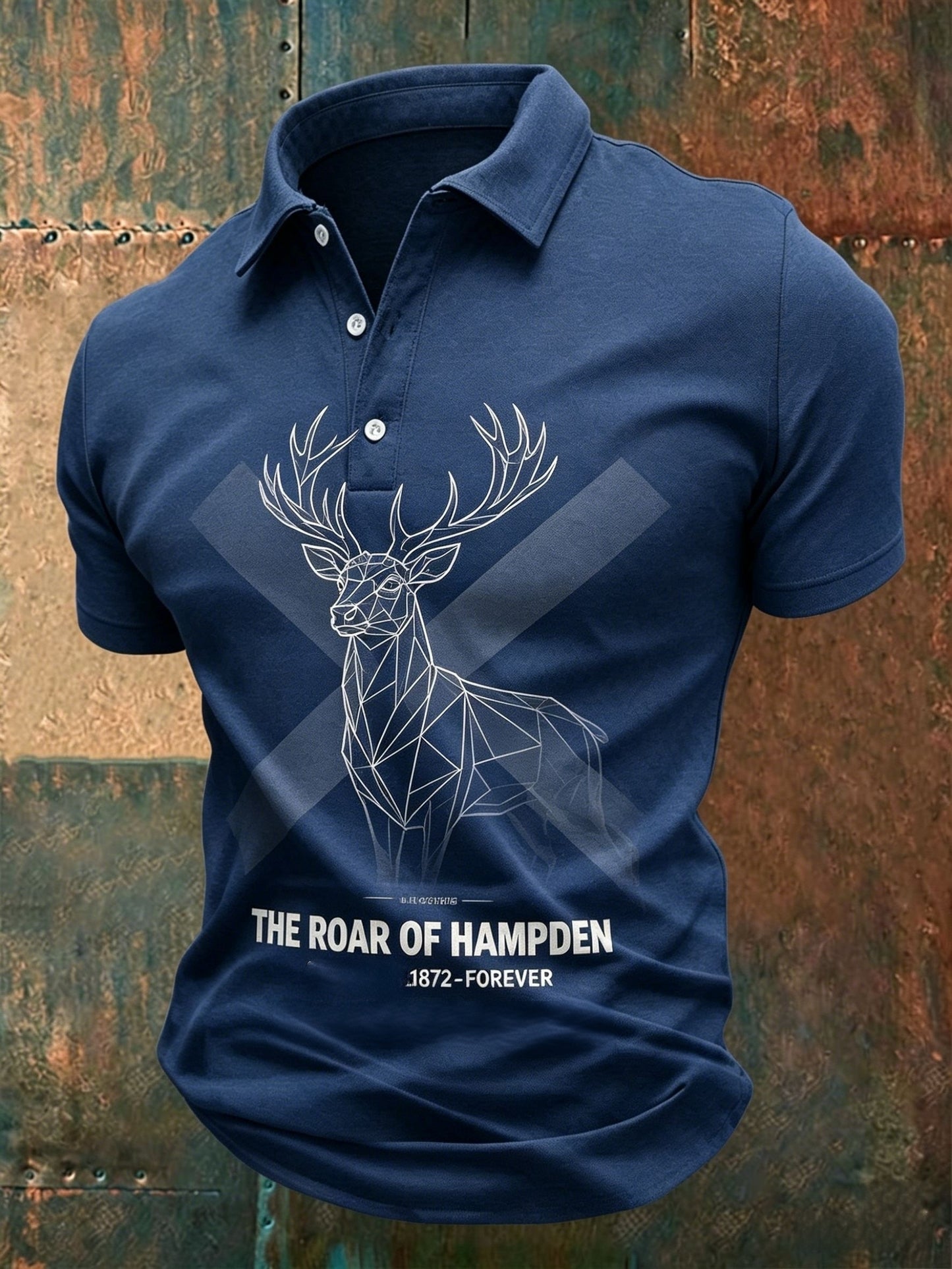 Unisex UK Scotland Football Lover  The Roar of Hampden  Printed T-shirt