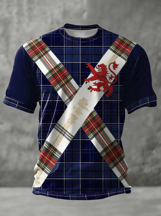 Unisex UK Scotland Football Lover 2026 Printed T-shirt