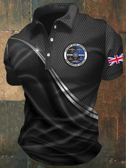 Men's European Victory Day Printed Shirt