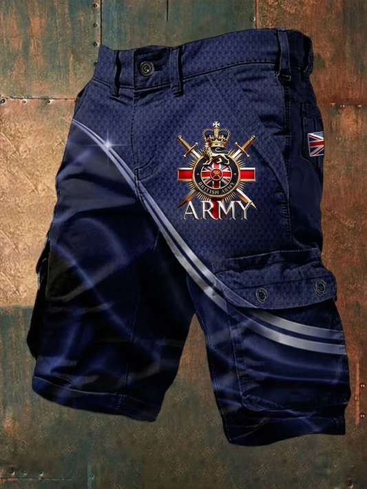 Men's Army Cargo Shorts