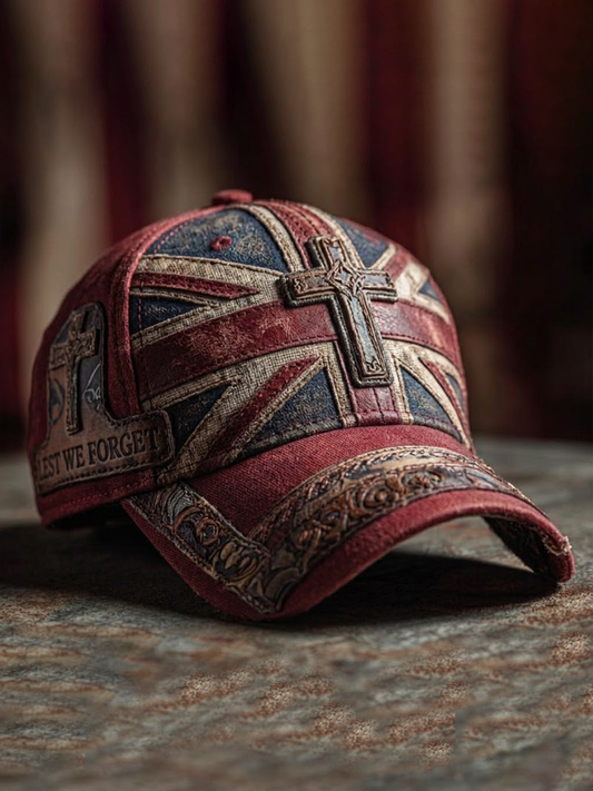 Unisex Lest We Forget Print Hat