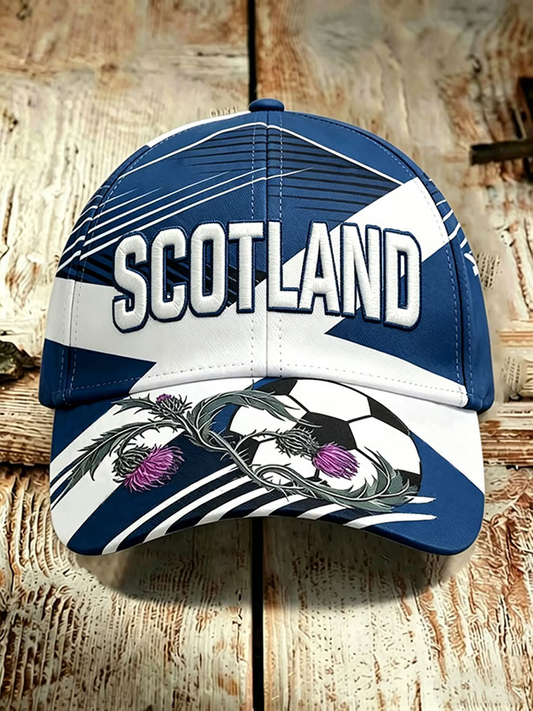 Unisex UK Football Lover Scotland Printed Hat