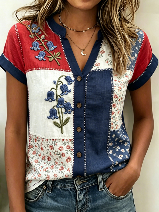 Women's Bluebell Print shirts