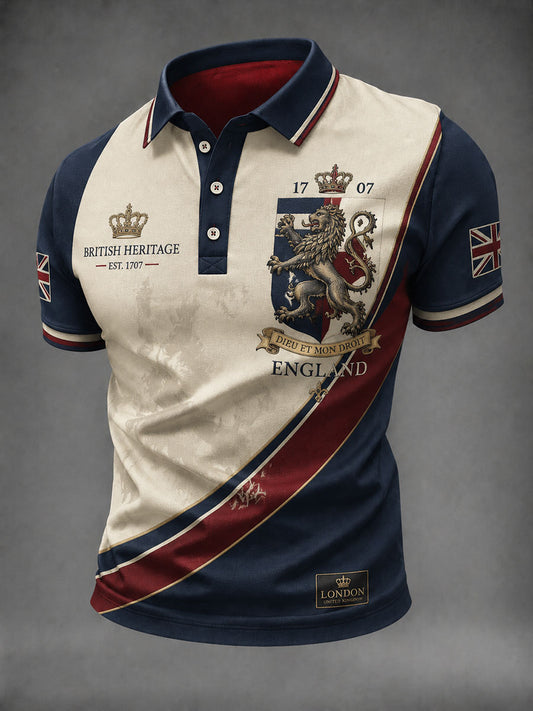 Men's British Lion Printed T-shirt