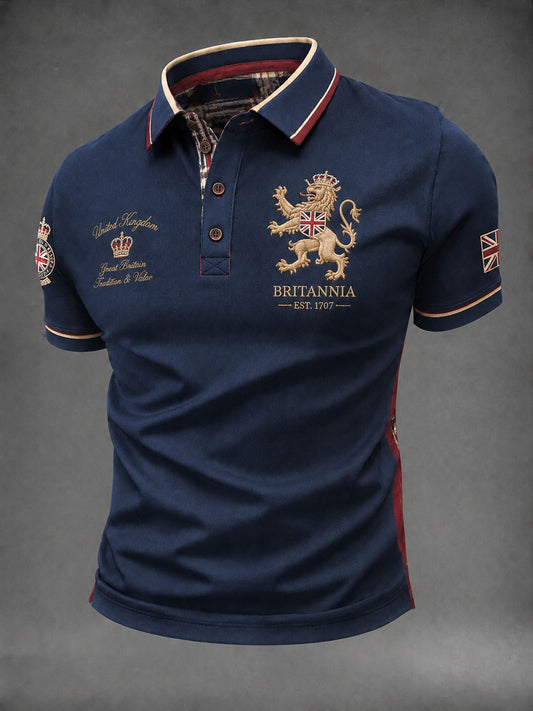 Men's British Lion Printed T-shirt