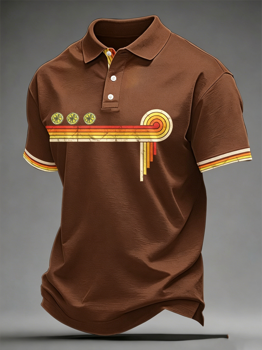 Men's Retro polo shirt