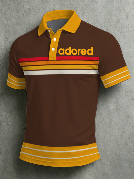 Men's Retro polo shirt