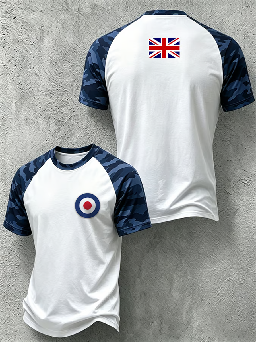 Men's Royal Air Force print short sleeve t-shirt
