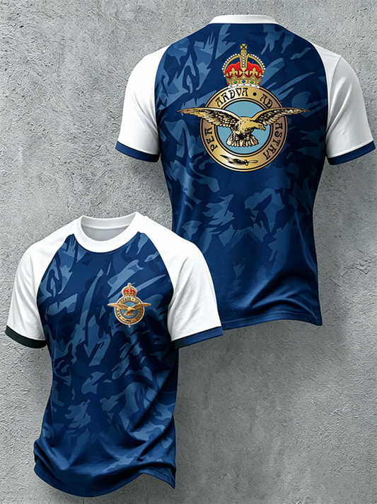 Men's Royal Air Force print short sleeve t-shirt