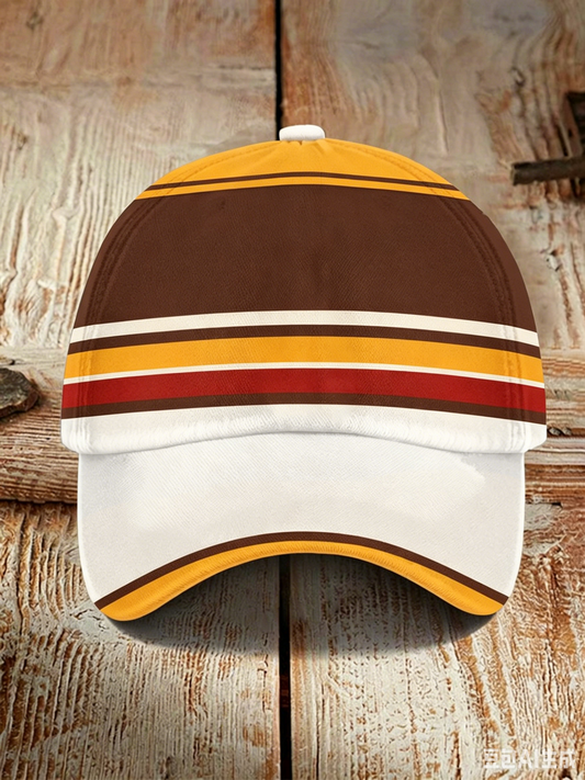 Unisex Retro Print Hat