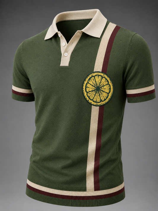 Men's Retro polo shirt