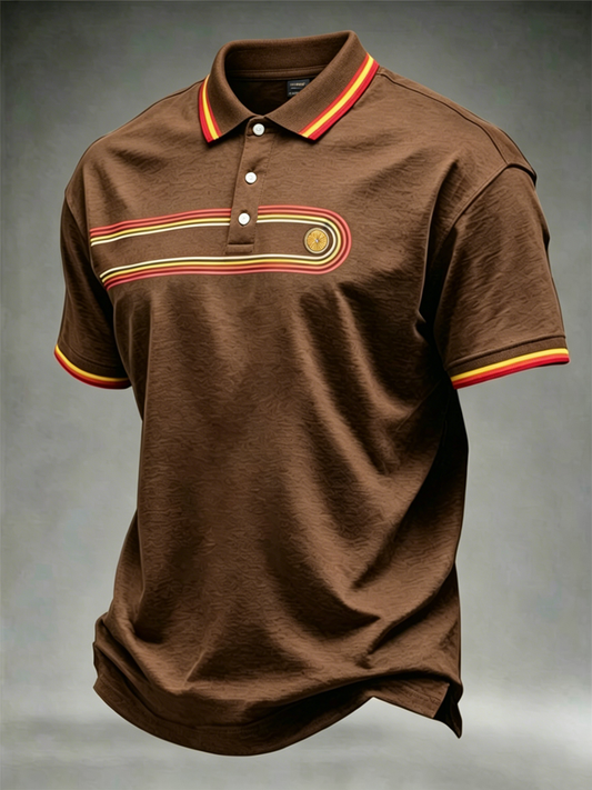 Men's Retro polo shirt