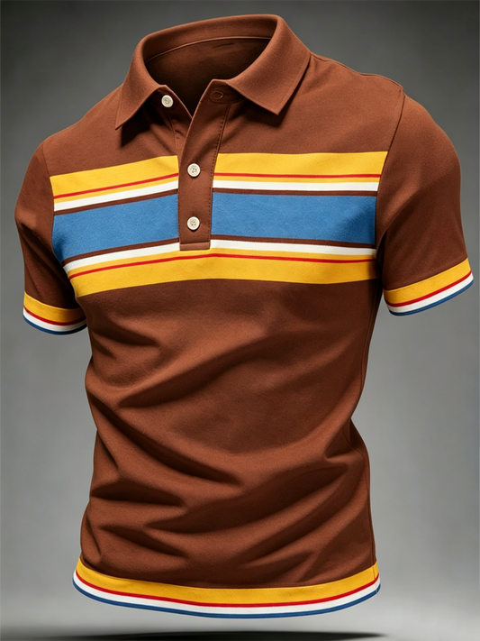 Men's Retro polo shirt